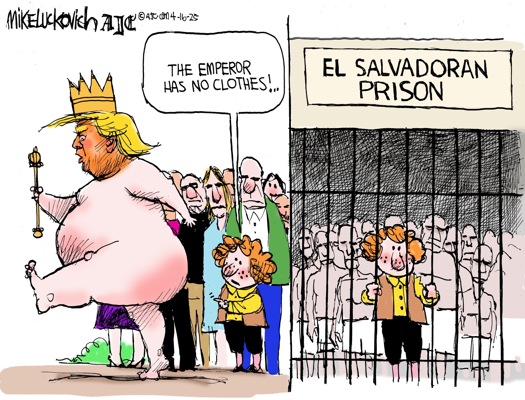 "CESARZ NIE MA UBRAŃ "