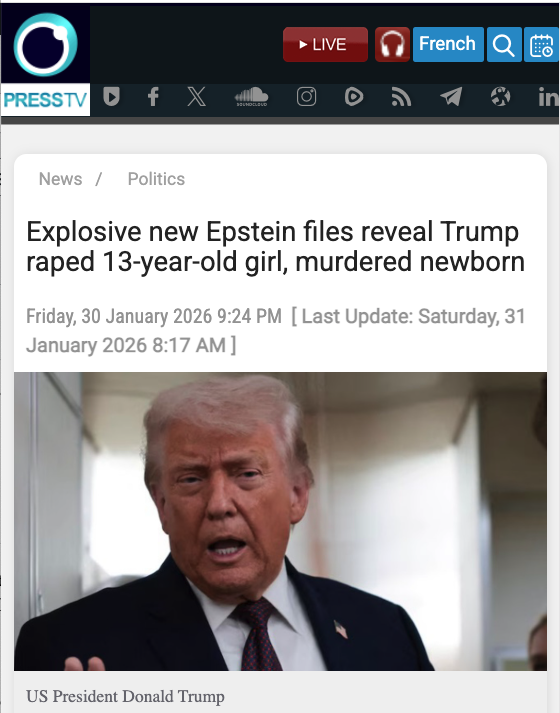 "Tak właśnie Trump łatwo został zmanipulowany, by rozpocząć katastrofalną wojnę z Iranem "