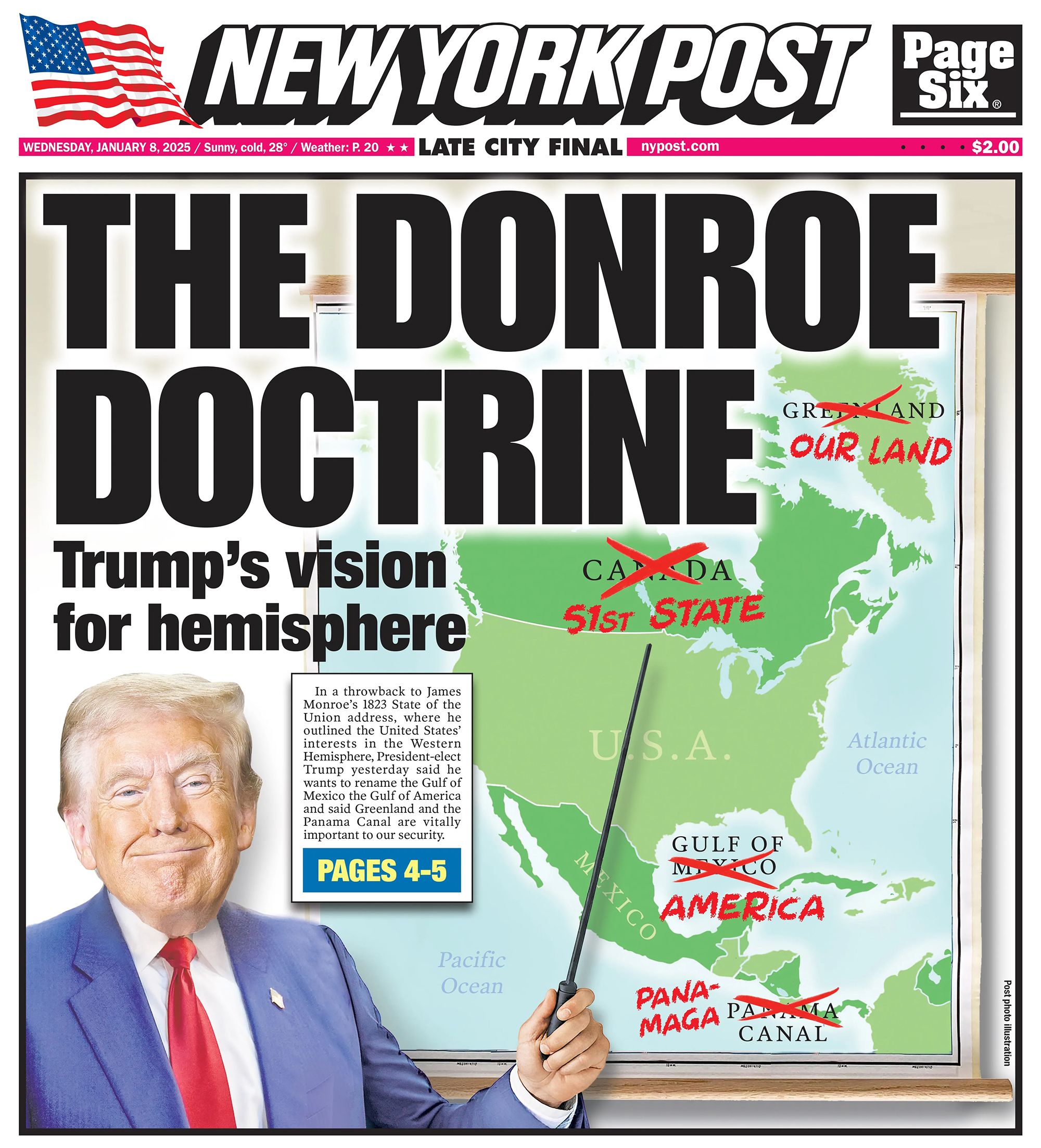 "DOKTRYNA DONROE: Dlaczego Trump został zainstalowany przez swoich chazaryjskich zwierzchników"